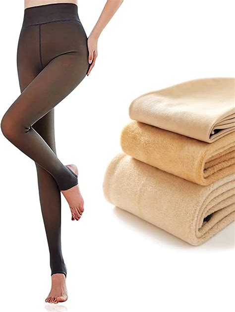 nude fleece tights|Nude Fleece Lined Tights